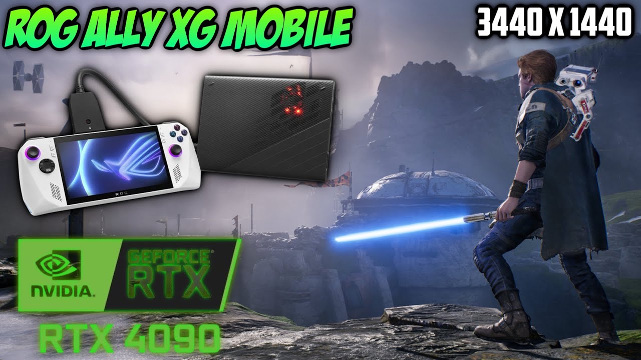 ROG Ally Xg Mobile RTX 4090 - Ultra Wide Test in 15 games 3440 x