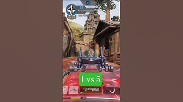 1 vs 5 with RPD Road Mongrel to protect hardpoint