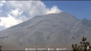 Popocatépetl | Mucho vapor saliendo del Volcan