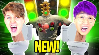 NEW MECHA TRAFFIC LIGHT MAN BOSS vs ALL SKIBIDI TOILETS!? (CRAZIEST BATTLES EVER!)