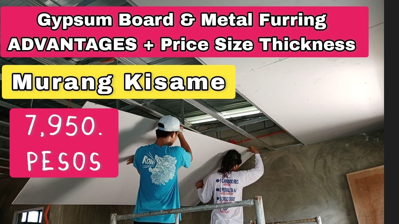 Gypsum Board Ceiling Advantages Size Price Thickness YouTube Gypsum Board Ceiling Advantages Size Price Thickness YouTube
