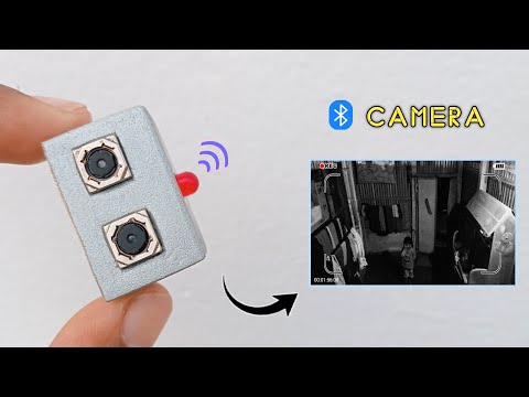 How To Make Spy CCTV Bluetooth Camera Simple At Home - Bluetooth Led sensor Camera