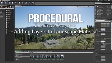PLE Tutorials // Adding New Layers to Landscape Material