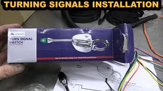 How To Install and Wire A Universal Turning Signal Switch On A Car