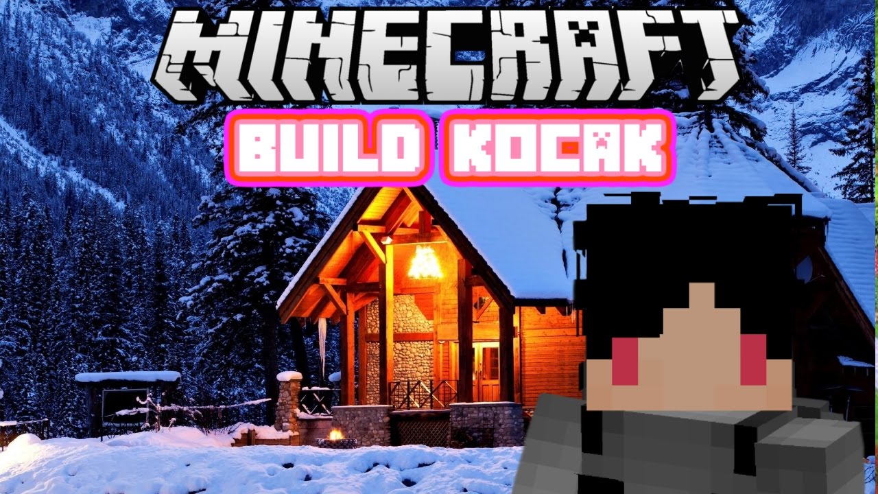 Minecraft Indonesia - Build Kocak (9) - Rumah Salju! - YouTube