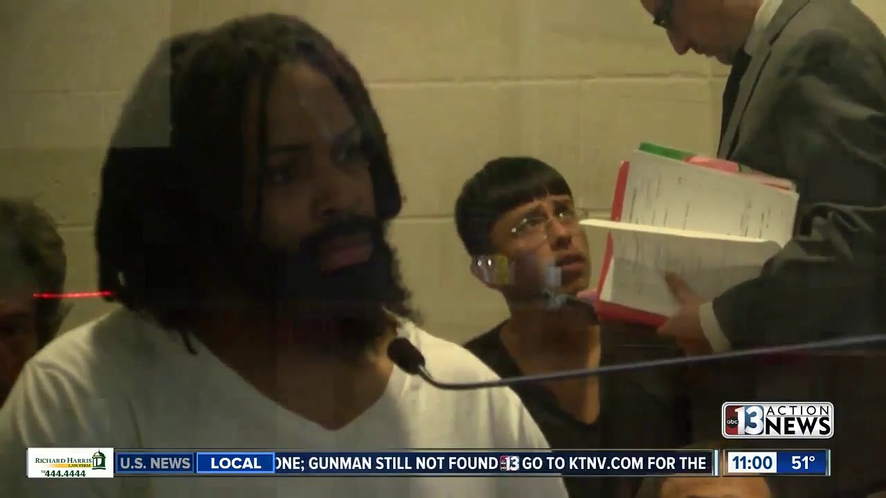 Man appears in court after bank shooting - YouTube