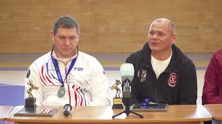 (16.10.2025) В Комсомольске прошла пресс-конференция с победившими на чемпионате мира борцами