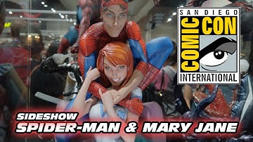 SAN DIEGO COMIC CON 2019 SPIDER-MAN AND MARY JANE MAQUETTE SIDESHOW BOOTH!