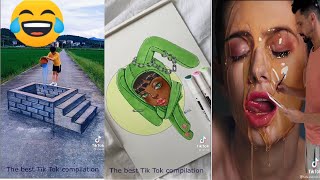 Drawing Alternative Art Tik Tok Compilation Goth, Emo, Grunge, Aesthetic, Coloring, Tiktok