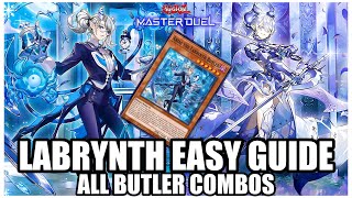 LABRYNTH EASY GUIDE w/ ARIAS BUTLER! ALL COMBOS!