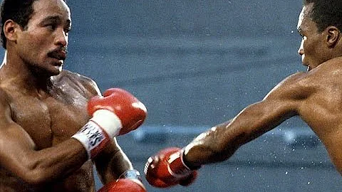 Sugar Ray Leonard vs Wilfred Benitez (Highlights)