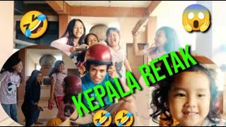 Kepala Retak Game Pukul Helm #video lucu bikin ngakak sakit perut 2022