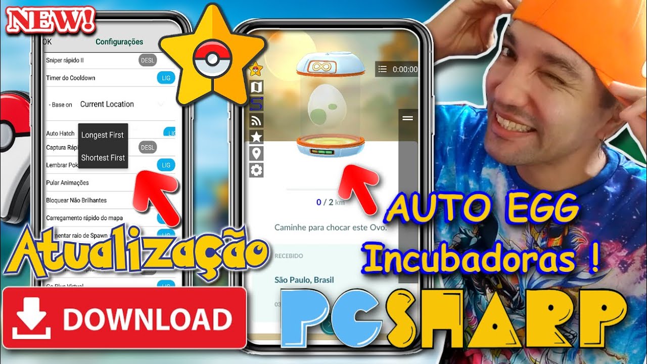 FAKEGPS PGSHARP PASSO A PASSO COMO CRIAR CONTA POKEMON CLUBE DE TREINADORES  - GUIA FLYGPS ATUALIZADO 