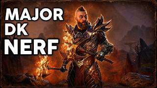 ESO Update 51 Combat Overhaul: DK Gets Hit Hard