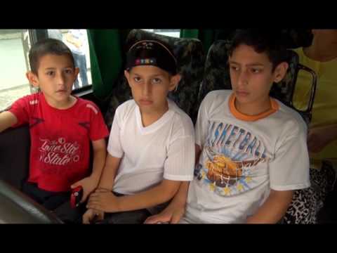 დაბა ურეკში  ბანაკის პირველი ნაკადი გაემგზავრა