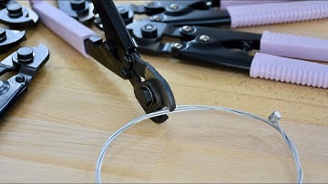 kìm cắt dây cáp xoắn MS-0020 khả năng cắt max Ø4mm, MCC - Made in Japan