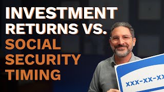 Spending Your INVESTMENTS To DELAY Claiming Social Security at 62