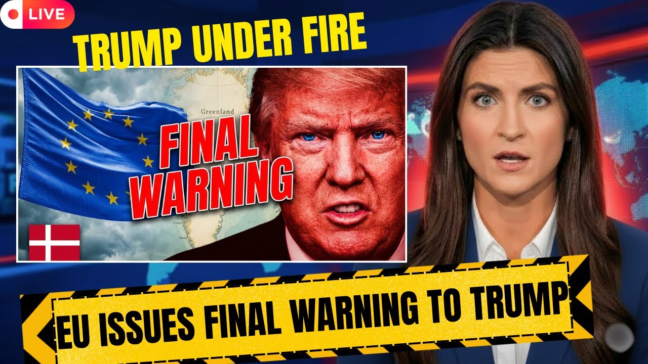 EU Leaders Push Back Hard Against Trump & Send FINAL WARNING After Greenland THREATS
