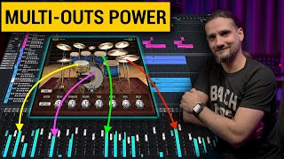 How To Use Multi Out Instruments In Cubase | Cubase Secrets with Dom