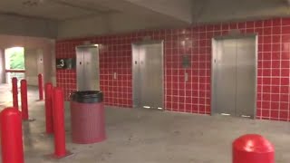 ThyssenKrupp HIGHdraulic Glass Elevators at University Of Houston Parking Garage
