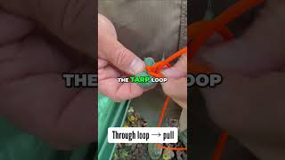 Tarp Grommet Blew Out? Fix It Fast Bushcraft Trick