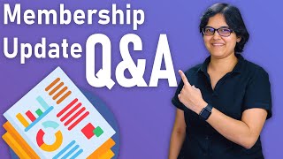 Membership Q\&A And Update By CA Rachana Ranade