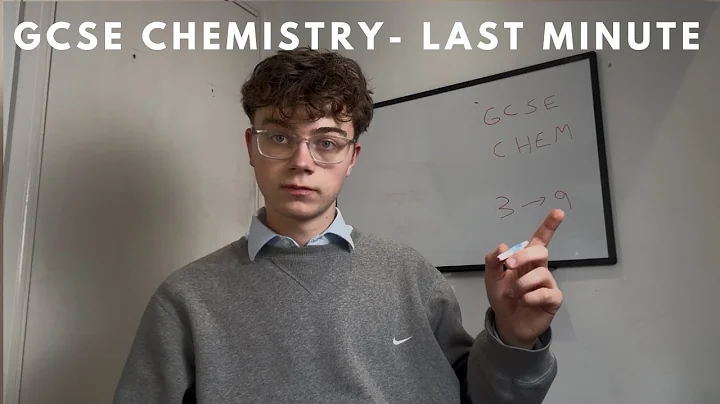 Watch This Video Before GCSE Chemistry Paper 1 | Grade 9 Advice