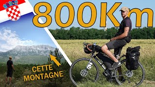 Je fais 800km à VELO pour gravir cette MONTAGNE.( Dinara point culminant de Croatie )