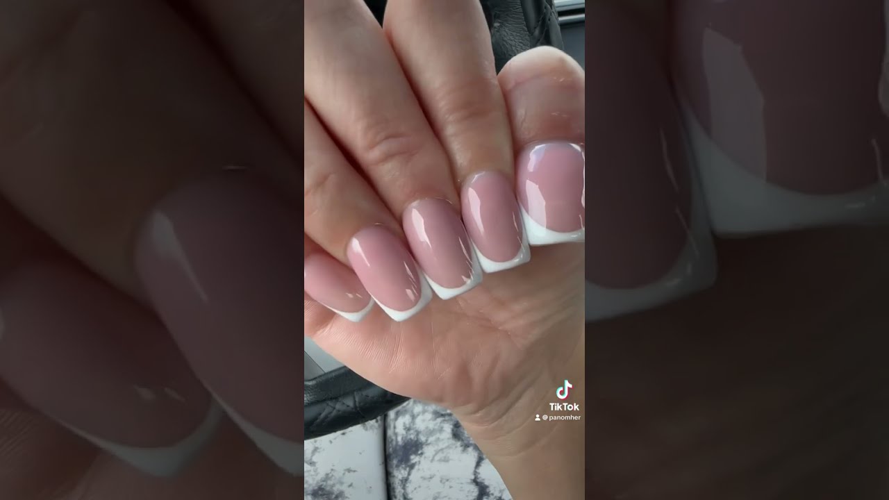 Just Got New Nails Shortscreator Frenchtipnails