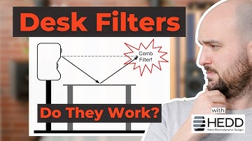 Studio Speakers: Do desk reflection filters actually work? - with HEDD Audio