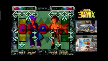 Dance Dance Revolution 3rdMIX Ver.KOREA2 PCB - Attract Mode.