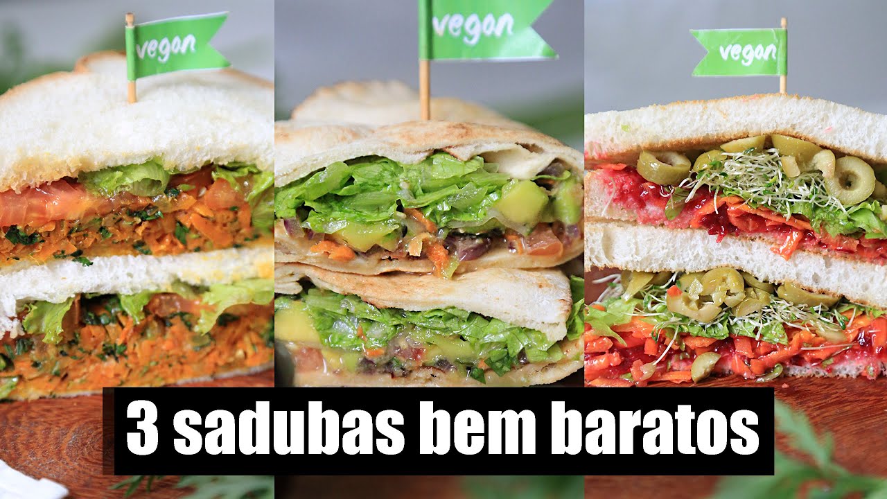 3 SANDUÍCHES VEGANOS BEM DELICIOSOS E SUPER ACESSÍVEIS #05 | TNM Vegg