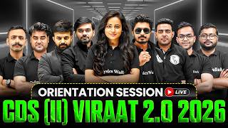 CDS (II) VIRAAT 2.0 2026 Orientation For CDS 2, 2026 Exam | CDS IMA, INA, AFA &amp; OTA | CDS Exam 2026