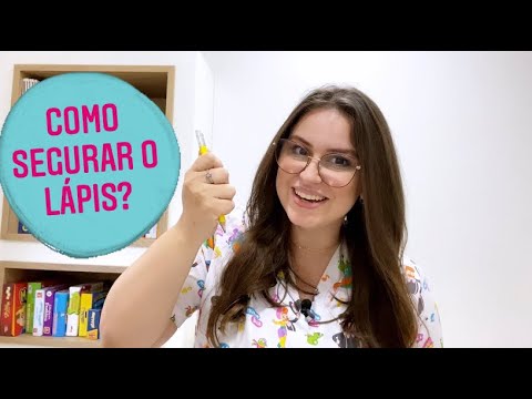 Vídeo: Como Ensinar Uma Criança A Segurar Um Lápis Corretamente