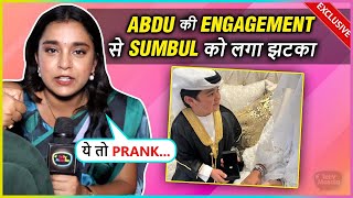 Sumbul Touqeer Khan Reacts On Abdu's Marriage, Says ' Main Shock Ho...' | Exclusive