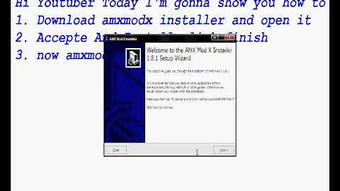 How To Install AMXMODX To Your Server counter  strike 1.6