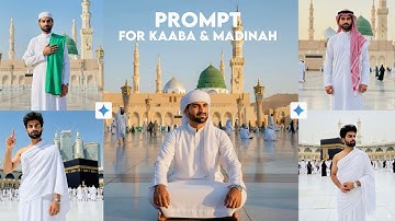 Islamic Prompt For Mans | Kaaba 🕋 And Madinah Prompt | Gemini Ai Photo Editing 