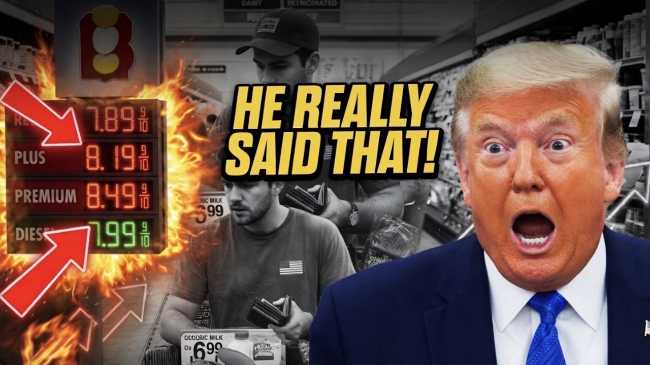 Trump’s MOST UNHINGED COMMENT Yet About Rising Inflation!