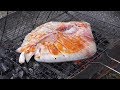 Vietnam Seafood – Cooking Stingray at sea in Vietnam – Seafood Street Food in Vietnam