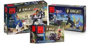 обзор аналога lego, enlighten brick knights