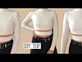 DIY top con corte en cintura / Julieta Toledo