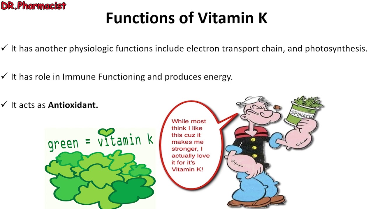 Vitamin K Functions YouTube