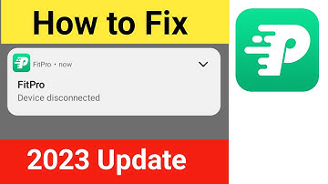 Fix Device Disconnected on Fitpro.Fitpro Device disconnected Problem Solve 2023.
