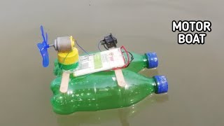 how to make rc boat at home easy || scince project || #how #scinceproject #boat #ytshorts #shorts