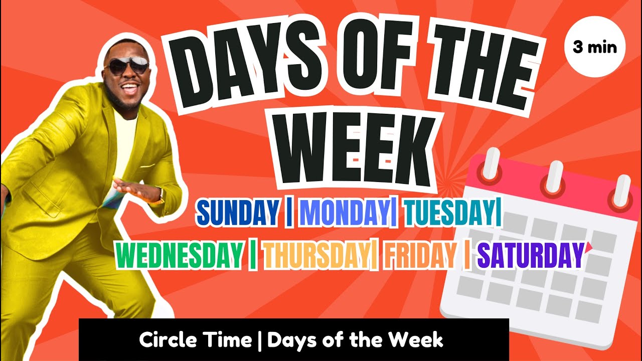 Days of Week Song | MISTER B | Kids Songs + Nursery Rhymes Days of Week Song | MISTER B | Kids Songs + Nursery Rhymes