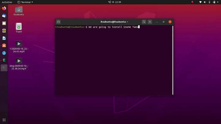Install GNOME Tweak Tool In Ubuntu 20.04 LTS