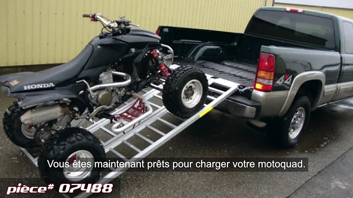 ERICKSON | Load-It. Series | Ramps | Tri-Fold Snowmobile & ATV Ramp - FRENCH