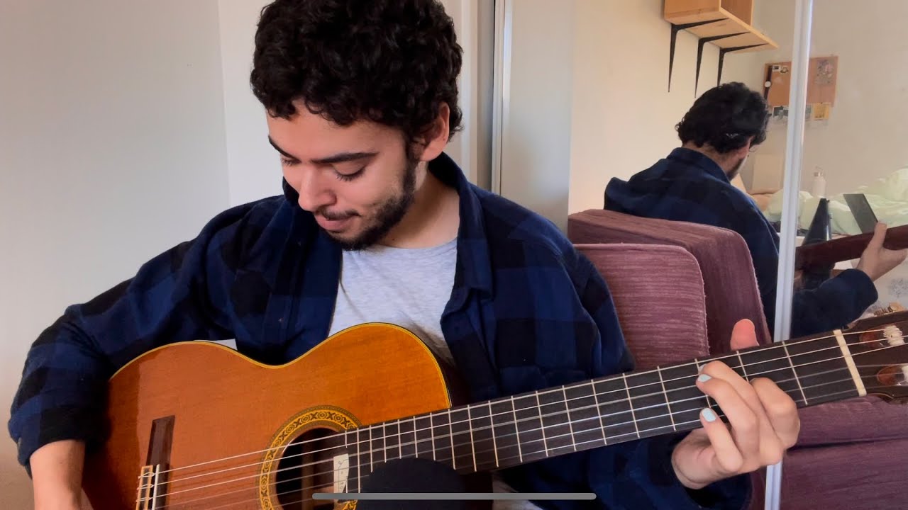 yvette young vibe but on classical guitar in 4/4