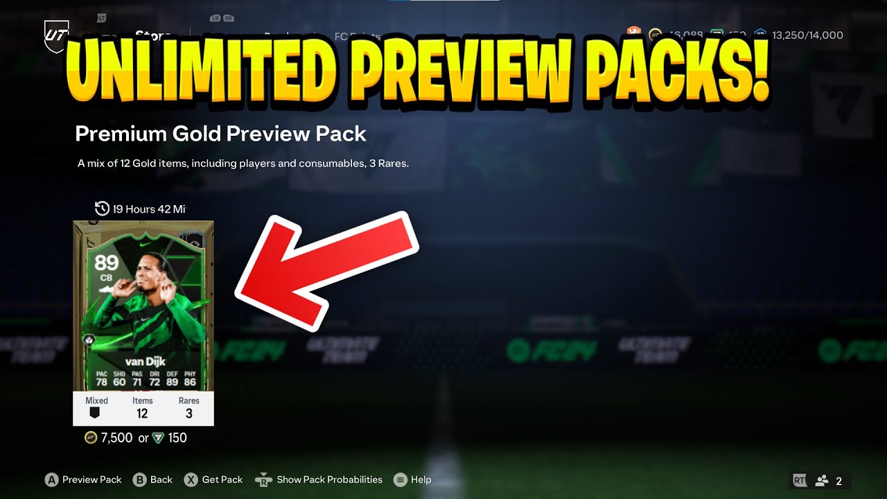 EA SPORTS FC on X: Day 15: 2 FREE Mega Packs (untradeable). Log in on  PS/Xbox/PC or the Companion and Web app to claim! #16DaysofFIFA   / X