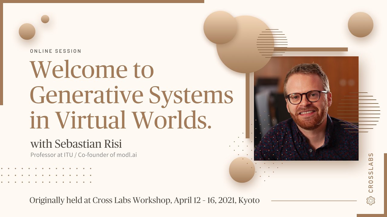 Generative Systems in Virtual Worlds with Prof. Sebastian Risi